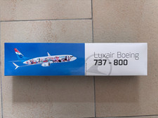 flugzeugmodell 1:100, Luxair, Esch2022, Originalverpackt unbenutzt