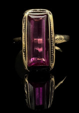 Antiker 333er Goldring Spinell