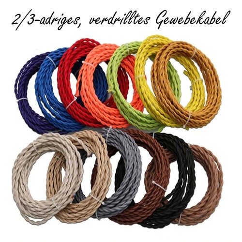 Textilkabel stoffkabel - textilkabel,