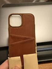 Lederetui iPhone 15 von KAVAJ. Neu.