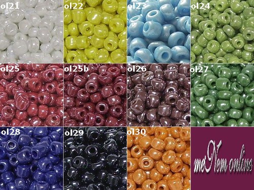 50g rocailles 4mm perlen - rocailles,