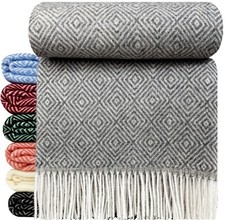 Wolldecke 100% Schurwolle