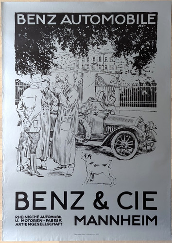 Poster plakat mercedes benz - poster,
