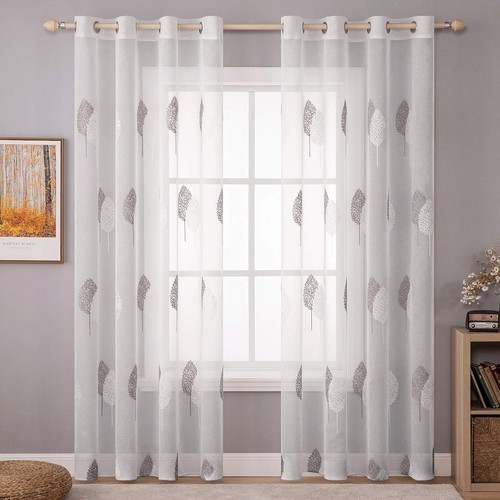 Moderne stickerei gardinen - moderne,