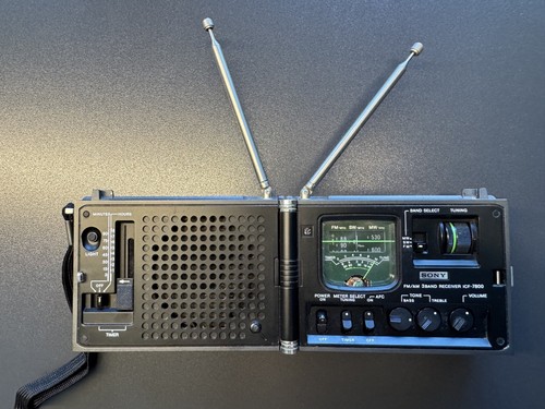 Vintage sony icf 7800 am - vintage, fm/am