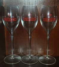 Piper Heidsieck Champagne Flutes Red Label (3 Gläser) Sehr guter Zustand 