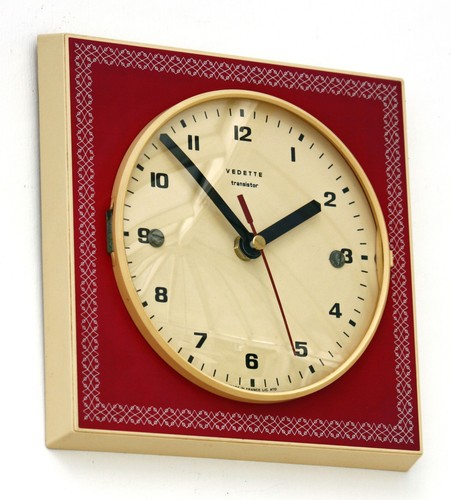 Vintage 20cm vedette wanduhr - vintage,