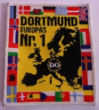 Dortmund Aufnäher + EUROPAS.. + Fan Weste Kutte Patch Sammler Stadion kein Pin