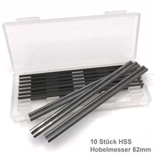 10x HSS Hobelmesser für AEG Elektrohobel H 500 / H 700 / H 800 / EH 450 / HTH 75