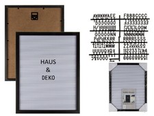 Letter Board Buchstaben Tafel Buchstabenbrett Rillentafel 145 Buchstaben