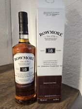 Bowmore 18 Jahre in Karton,  43,0 Vol. %, 0,7 l, ungeöffnet