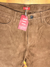 NEU ESPRIT Damen Lederjeans