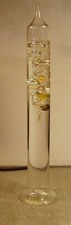 43cm Galileo Thermometer freistehend 7 Kugeln Durchm. 5cm