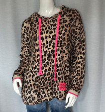 Boho leopard strick hoodie - strick,