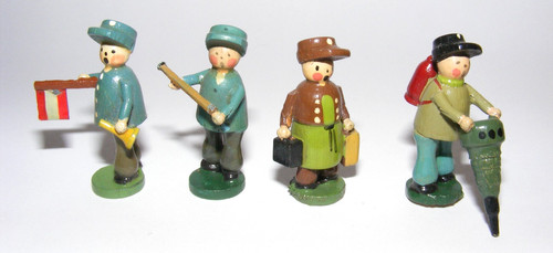 Vintage ddr bahnpersonal - ho, h0