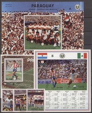 Fußball WM 1986, Soccer - Paraguay - ** MNH 3 Scans