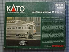 KATO California Zephyr 11-car Set 106-055, OVP , vollständig, gebraucht