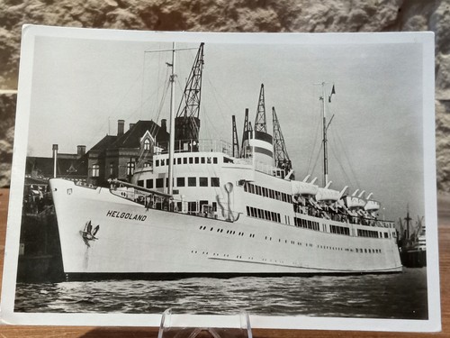 Postkarte des seebäderschiffs - postkarte,