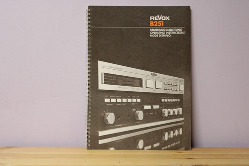 Revox 251 - revox, b-251
