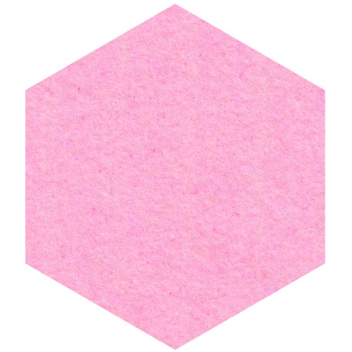 Hexagon filz untersetzer - hexagon,