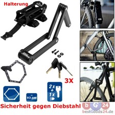 Fahrrad Faltschloss mit LED