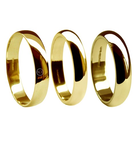 4mm18ct gelbgold form - 4mm18ct, d