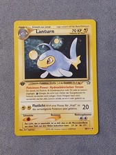 Pokémon Karte • Lanturn • Neo Genesis • 1 Edition • Vintage • Deutsch