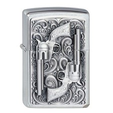Feuerzeug zippo revolver - revolver, aus