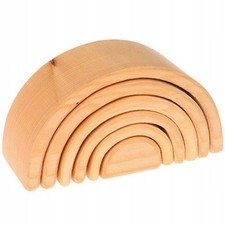 Holztunel Holz Regenbogen 6