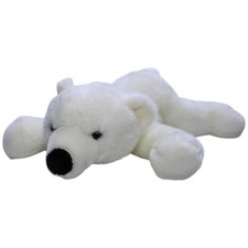 BEST TOY Spielwaren Süßer liegender Eisbär Kuscheltier 35cm Gebraucht Eisbär