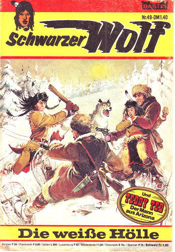 Schwarzer wolf 49 die - schwarzer, 49,