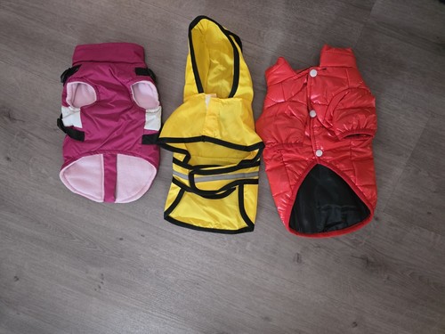 Hunde winterjacke rot - hunde,