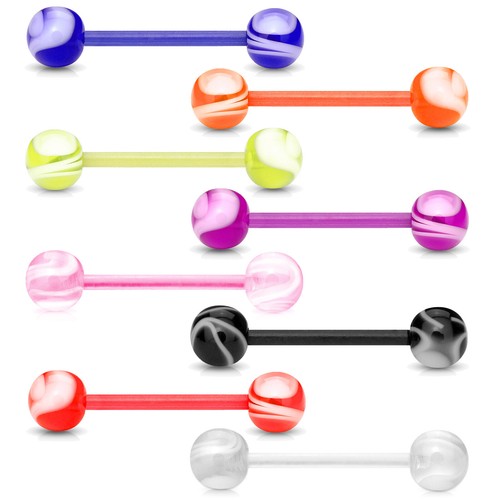 16mm zungen piercing - 16mm,