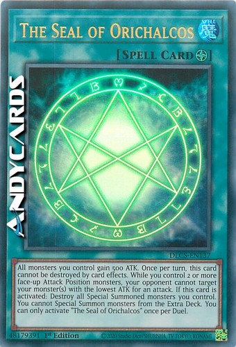 The seal orichalcos - of,