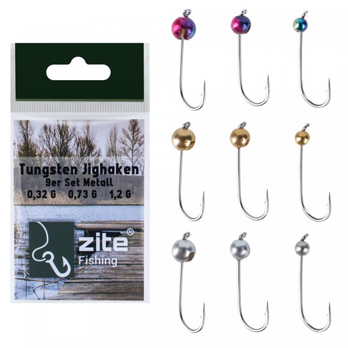 Tungsten jigköpfe metallic - tungsten,