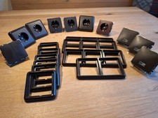 Konvolut Merten Steckdosen, Schalter, Taster, Rahmen.....