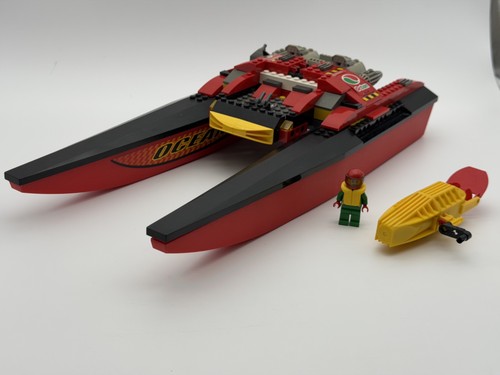 Lego city 7244 schnellboot - lego,
