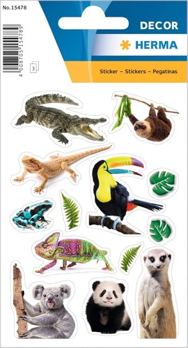 Herma decor sticker exotische - sticker,