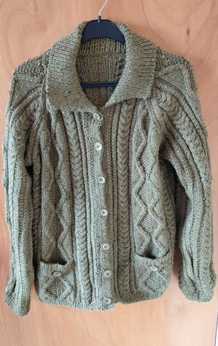 Vintage handgestrickt irisch