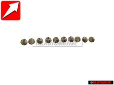 10x VW Original Druckknopf -