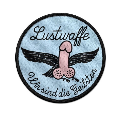 9cm patch lustwaffe - wir, sind