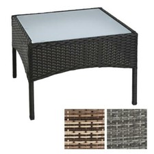 Polyrattan beistelltisch - polyrattan,