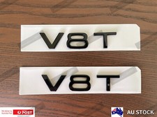 Gloss Black V8T Side Badge