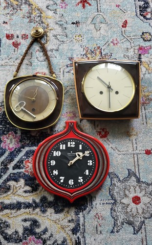Vintage wanduhren junghans - 3x,