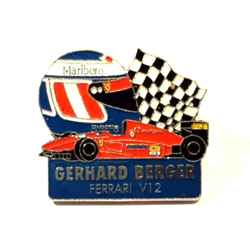 Gerhard berger ferrari v12 - ferrari, pin