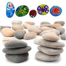 15 Stück Strand Kiesel zum