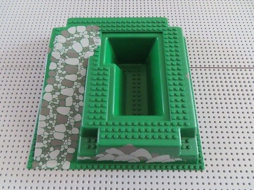 Lego platte grün - , rampe