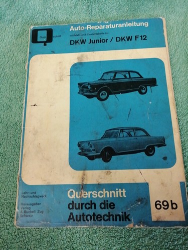 Reparaturhandbuch dkw junior - reparaturhandbuch, f