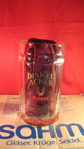 Dinkelacker bier glas - dinkelacker,