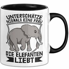 Elefant Tasse Geschenk Für Elefanten-Liebhaber Geschenkidee Unterschätze Niemals